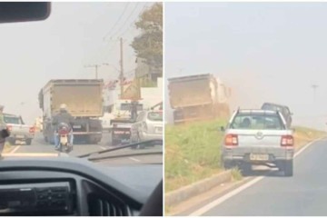 Motoristas envolvidos em briga de trânsito no Anel são presos - Imagens cedidas ao Estado de Minas por @jadslma