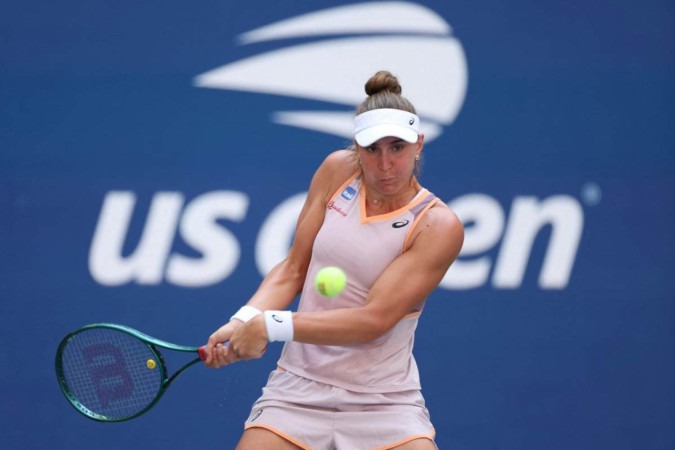 Apesar da derrota, Bia Haddad registrou a melhor campanha do Brasil no US Open em 56 anos
       -  (crédito: Sarah Stier / AFP)