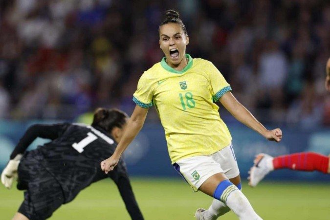 Gabi Portilho foi convocada pela primeira vez após se recuperar de lesão no joelho e estará presente na Copa América - (crédito: RAFAEL RIBEIRO/CBF) Gabi Portilho foi convocada pela primeira vez após se recuperar de lesão no joelho e estará presente na Copa América - (crédito: RAFAEL RIBEIRO/CBF)