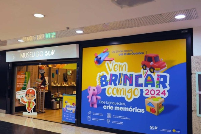 Agências do SLU recebem brinquedos para a campanha 