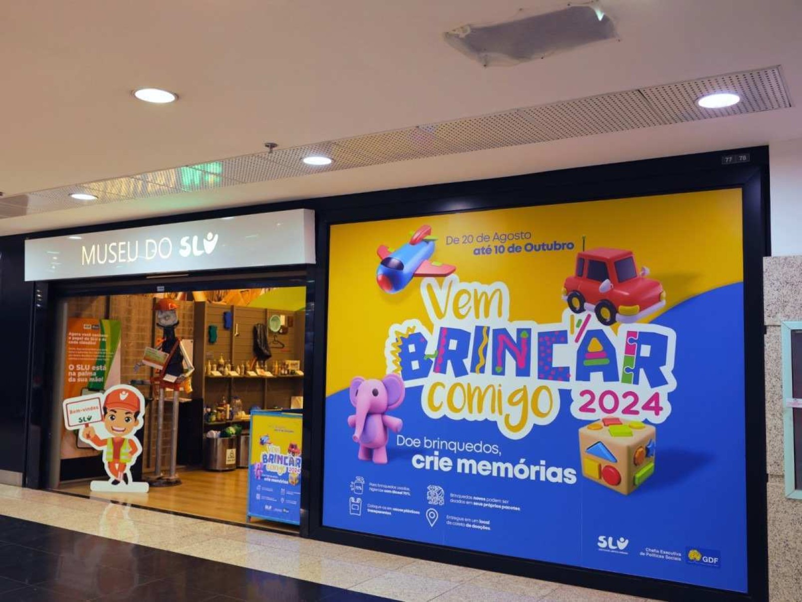 Campanha Vem Brincar Comigo 2024 recebe doações de brinquedos e livros