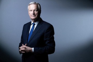  Michel Barnier foi nomeado primeiro-ministro da França pelo presidente Emmanuel Macron, nesta quinta-feira (5/9) -  (crédito: JOEL SAGET / AFP)