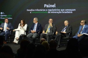 Especialistas analisam os desafios do setor de mineração no CB.Debate: sem segurança jurídica, não há neoindustrialização no país -  (crédito:  Ed Alves/CB/D.A Press)