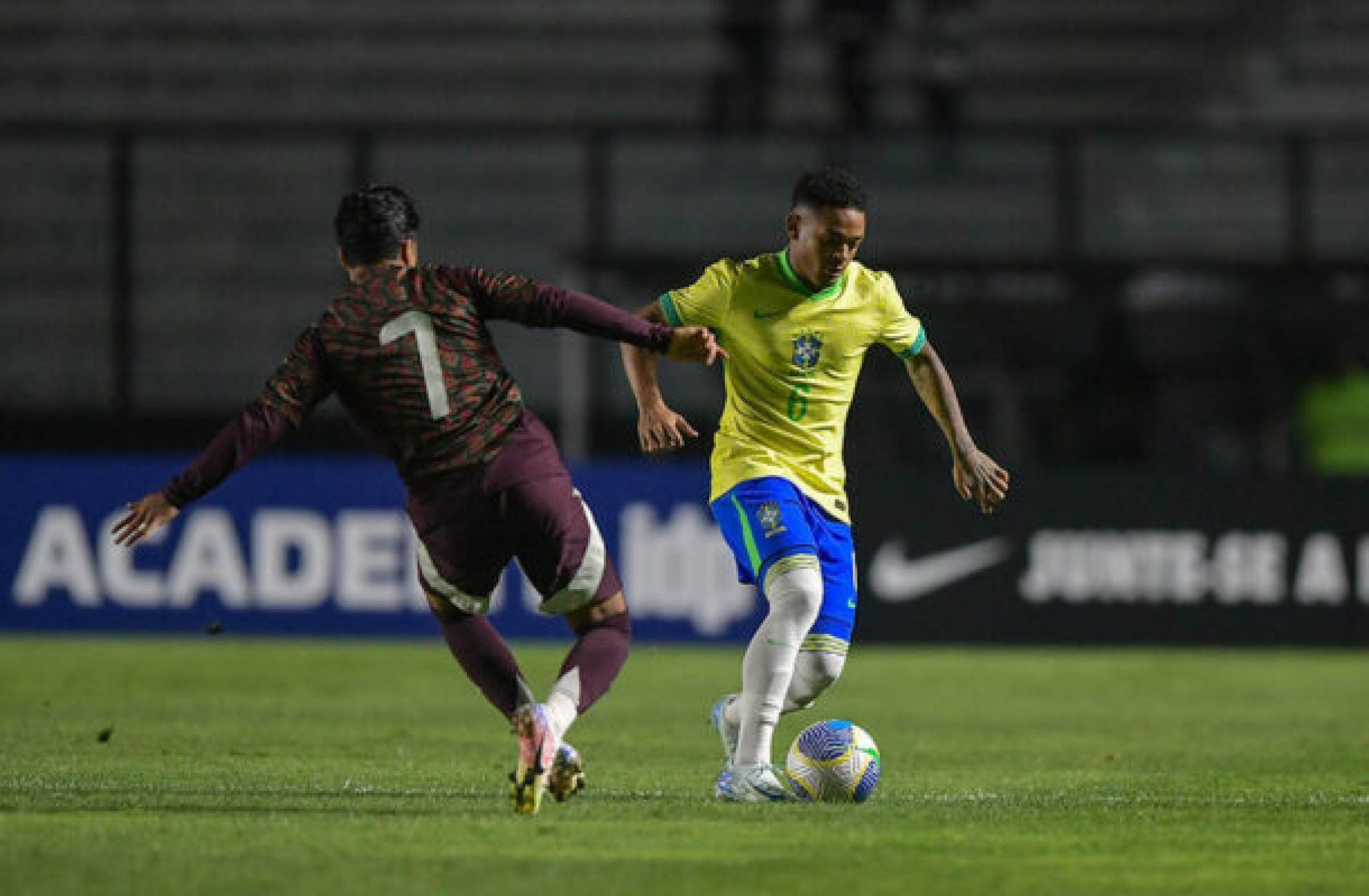 Sub-20: Brasil joga mal, mas vence o México, em amistoso
