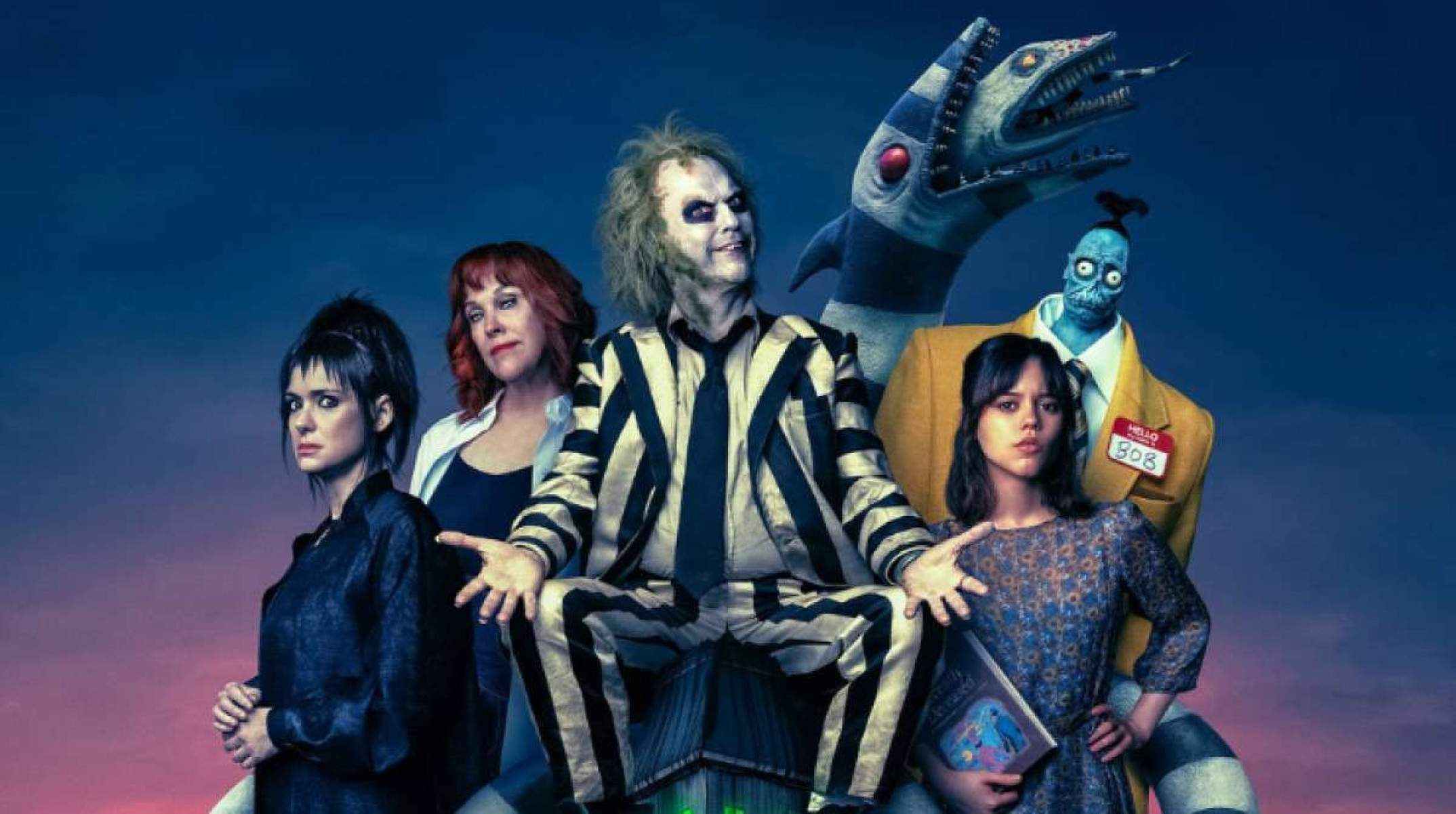 Sequência de Beetlejuice, de Tim Burton, resgata estética do 1º filme