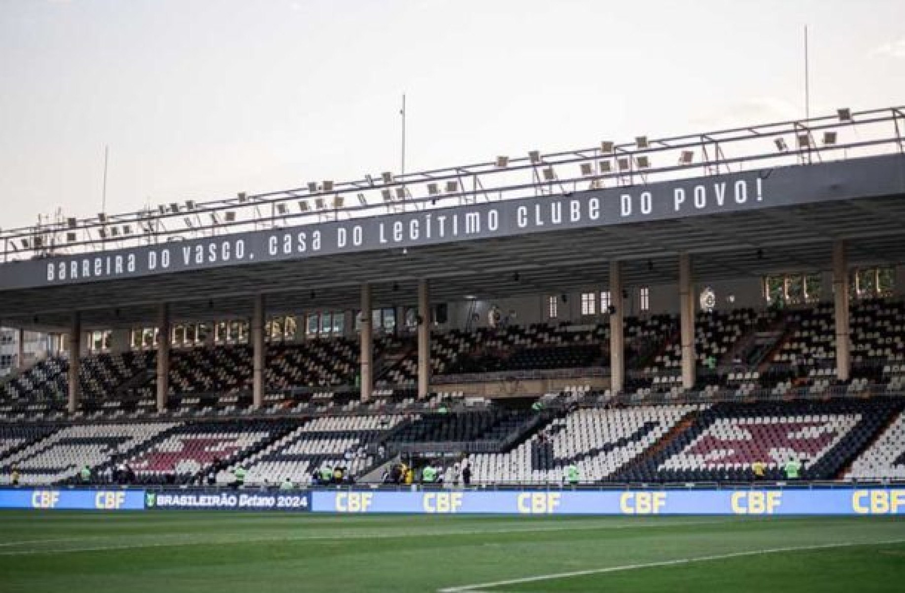 Estádio do Vasco, São Januário passará por reformas em 2025 -  (crédito: Foto: Leandro Amorim/Vasco)