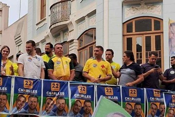 Bolsonaro em Juiz Fora: 'O sistema não me quer preso, mas morto' - Bruno Barros/EM/D.A Press