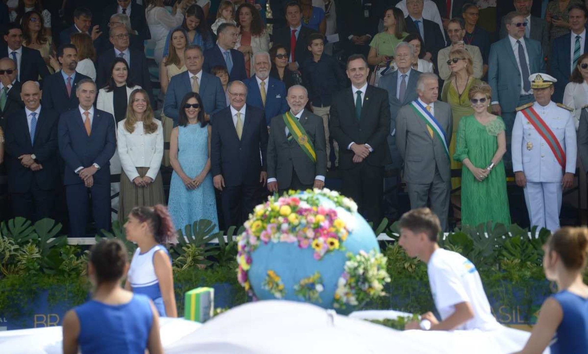 Celebração da Independência reúne os Três Poderes na Esplanada