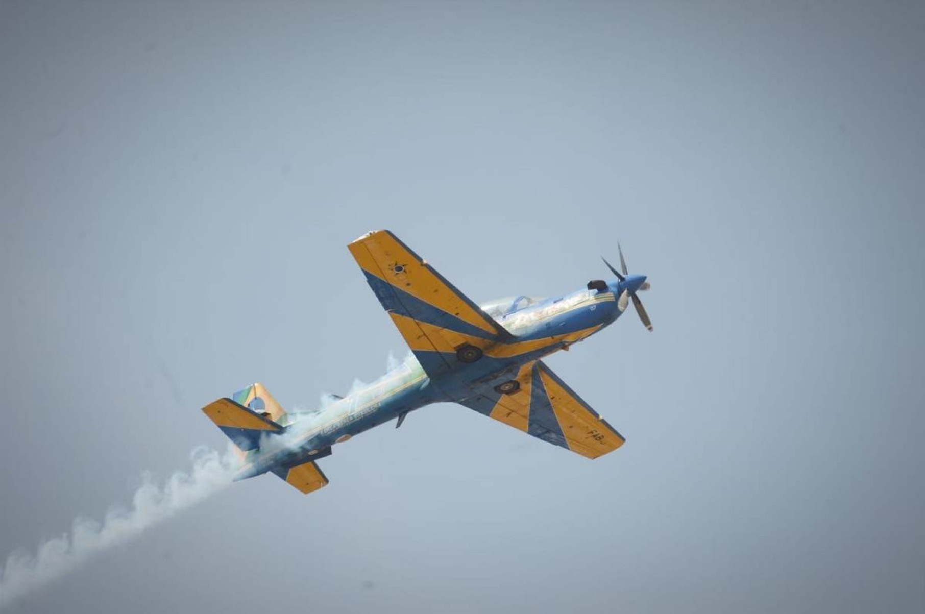 Avião da Esquadrilha da Fumaça, da FAB