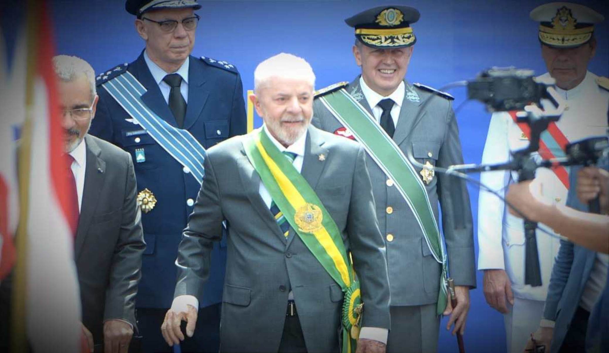 Lula no desfile cvico do 7 de Setembro