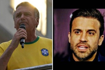 Bolsonaro e Marçal -  (crédito:  Nelson Almeida/AFP/Reprodução/Internet)