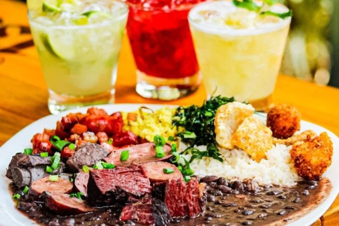 Feijoada do Versão Brasileira - (crédito: Kayo Magalhães/CB/D.A Press) Feijoada do Versão Brasileira - (crédito: Kayo Magalhães/CB/D.A Press)