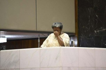 Macaé Evaristo se emociona em despedida da Assembleia Legislativa - Alexandre Netto