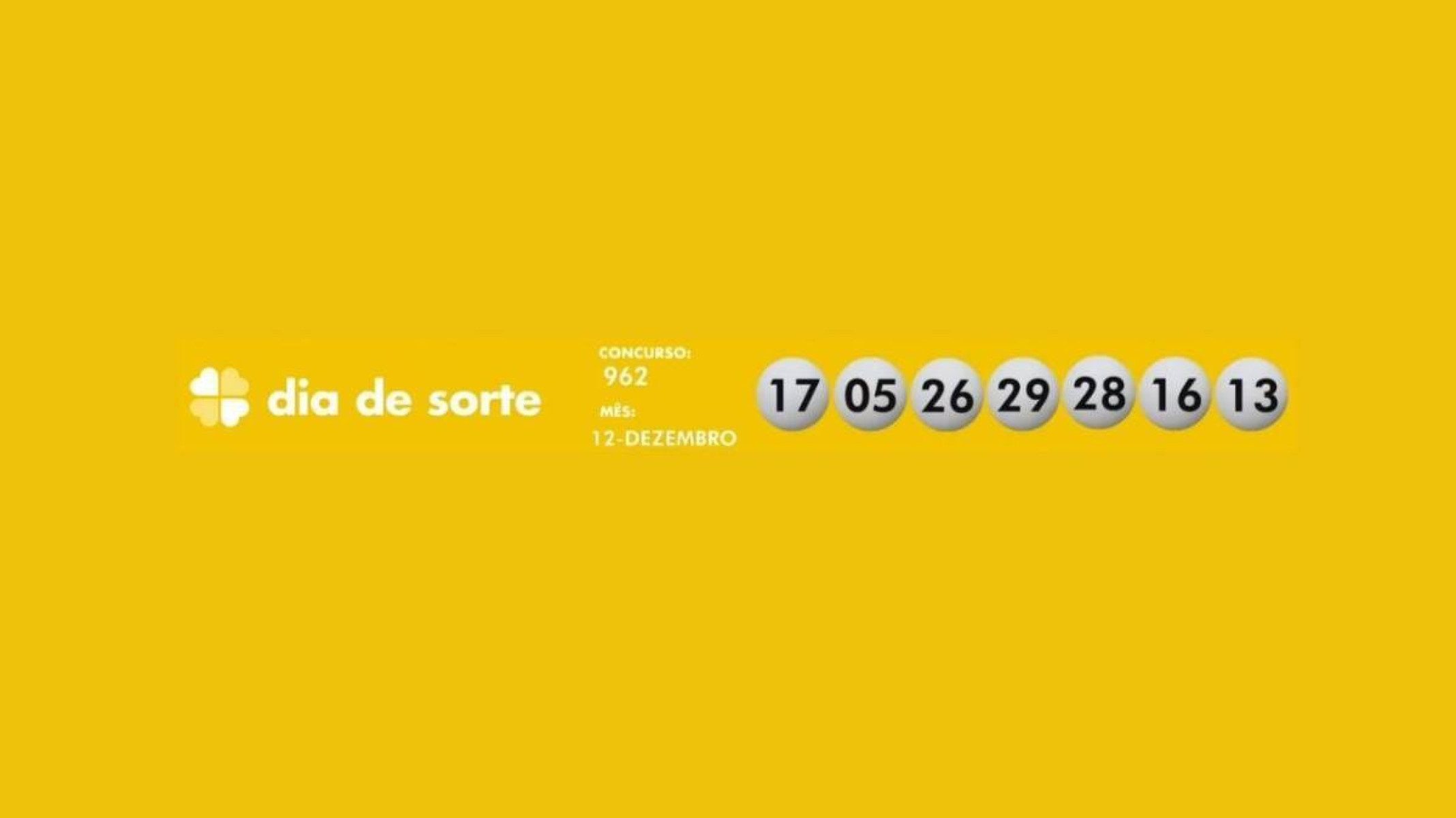 DIA DE SORTE | 10 DE SETEMBRO