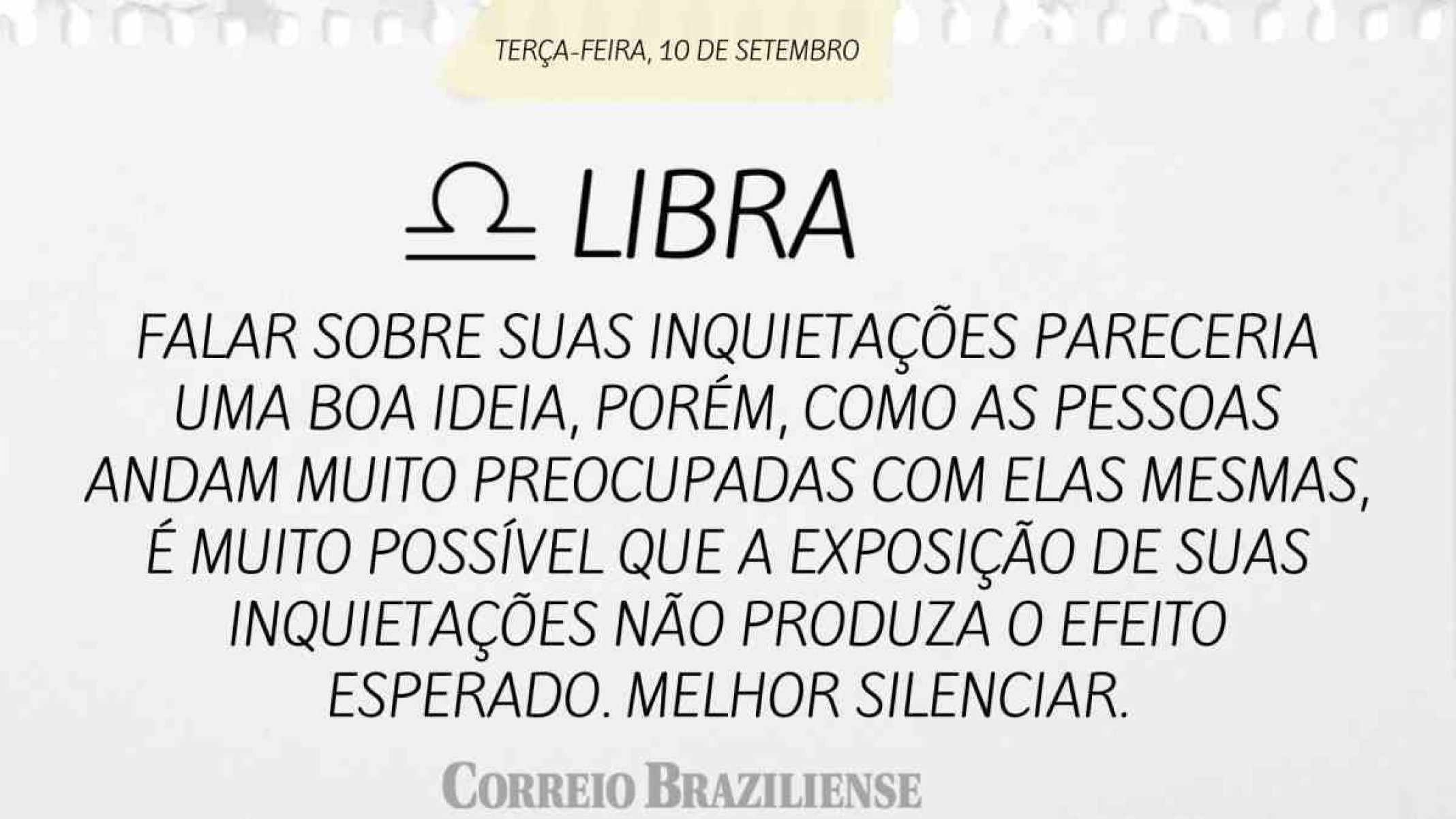 LIBRA | 10 DE SETEMBRO DE 2024