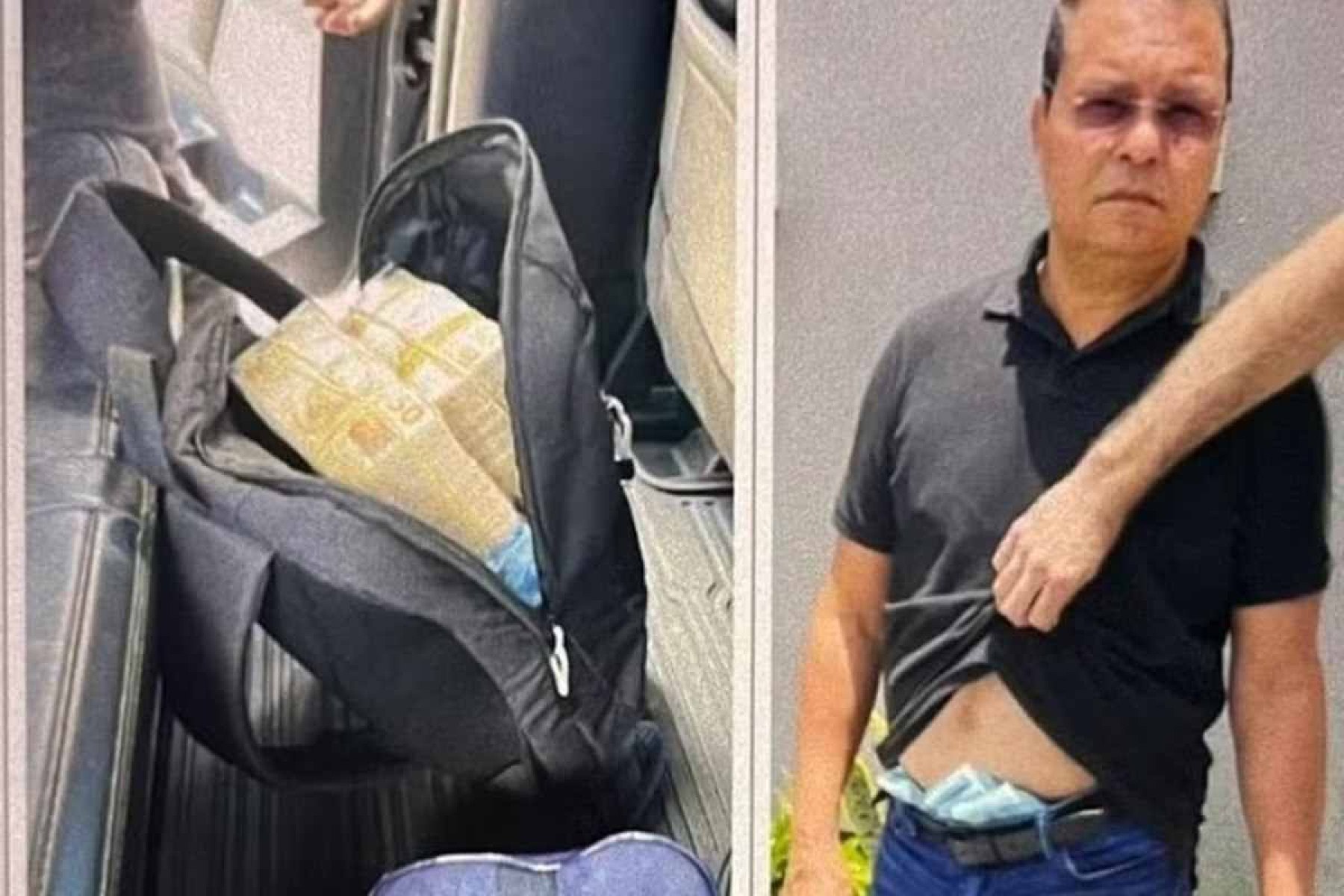 Marido de deputada federal é preso com R$ 500 mil escondido na cueca