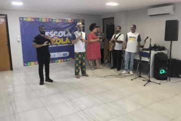 Projeto cultural leva samba e suas vertentes para escolas do Paranoá -  (crédito: IECB/Divulgação)