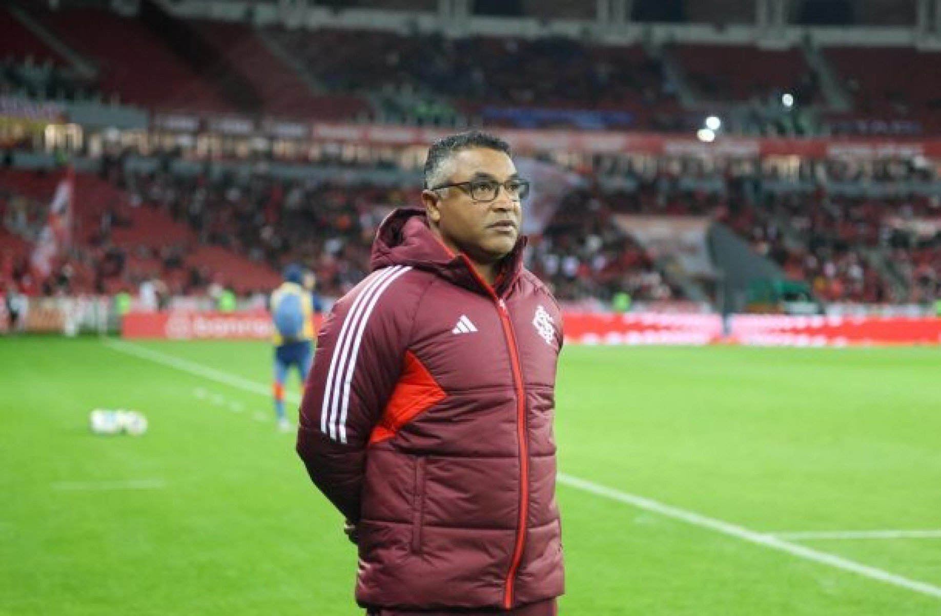 Roger Machado, técnico do Internacional -  (crédito: Foto: Ricardo Duarte / Internacional)