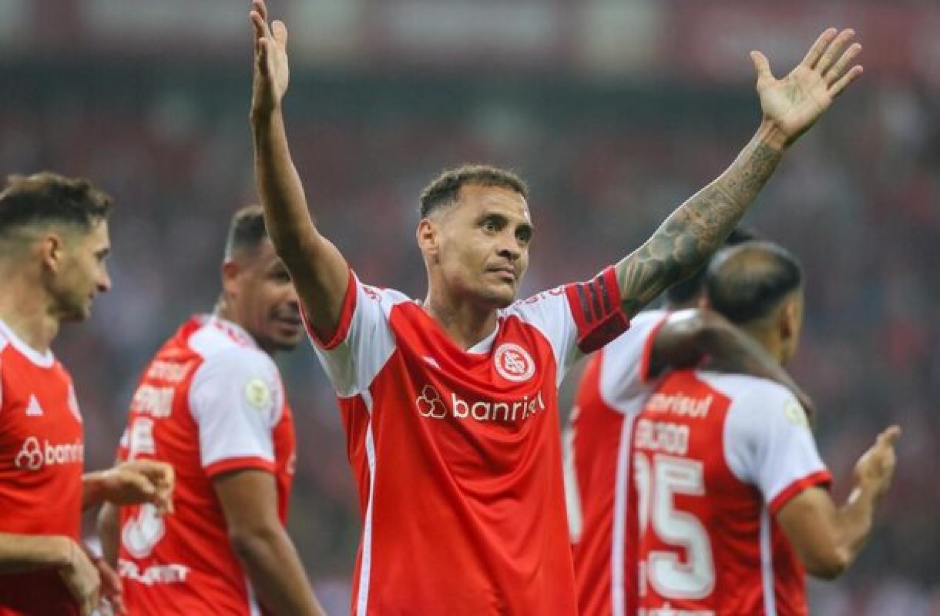 Internacional vence o Fortaleza no Beira-Rio -  (crédito: Ricardo Duarte/Internacional)