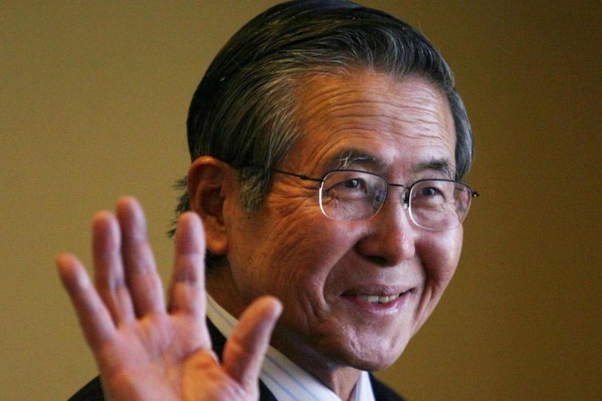 Fujimori em 2015, no tribunal  -  (crédito: Getty Images)