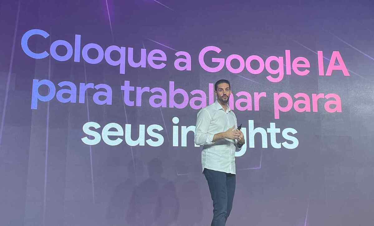 Gustavo Souza, diretor-geral de produtos e soluções para clientes do Google Brasil -  (crédito: Roberto Fonseca/CB/D.A.Press)