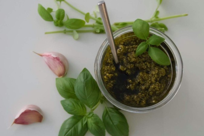 Molho pesto -  (crédito: Thiea Alhoz/Pexels)