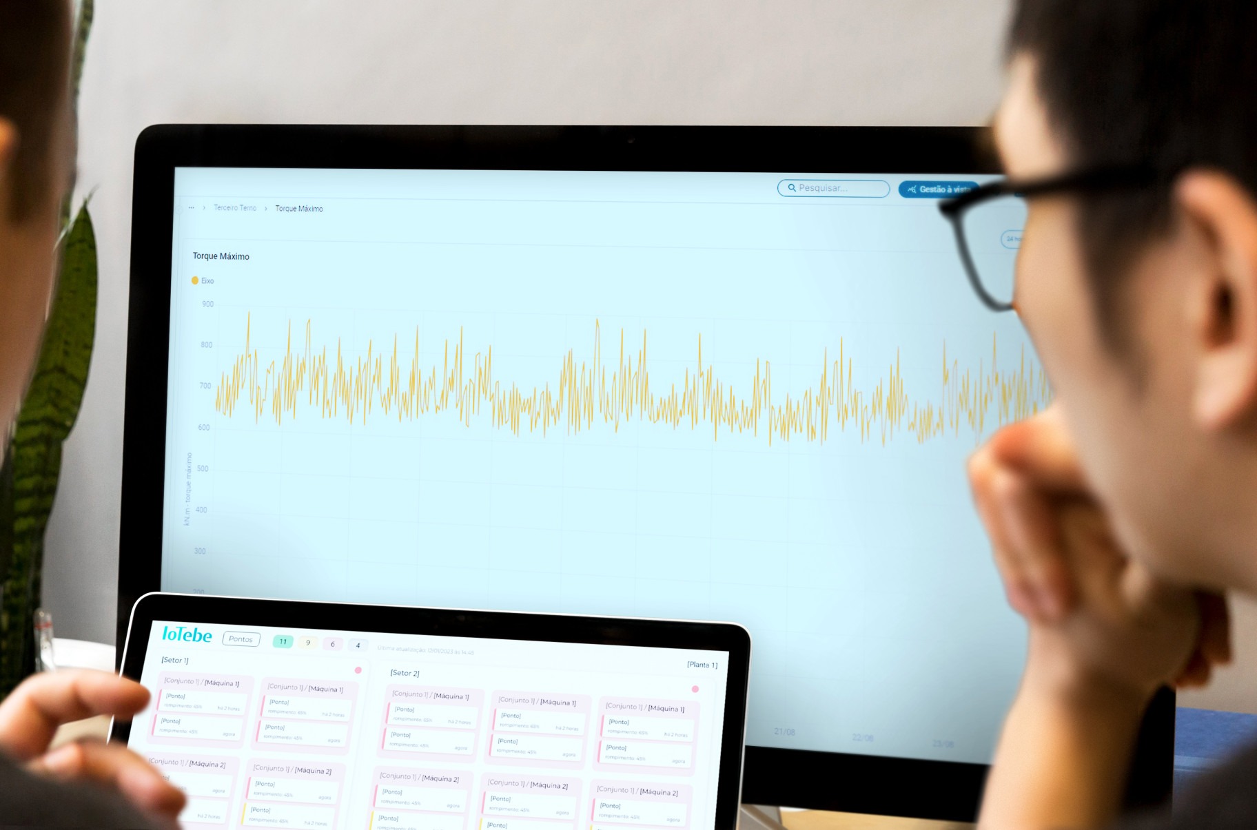 Startup brasileira testa IoT para analisar torque na indústria -  (crédito: DINO)