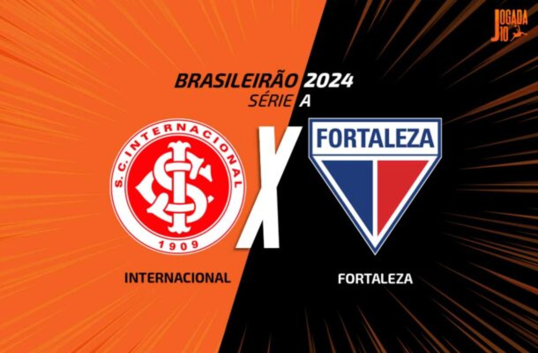 Internacional x Fortaleza -  (crédito: Foto: Arte Jogada10)