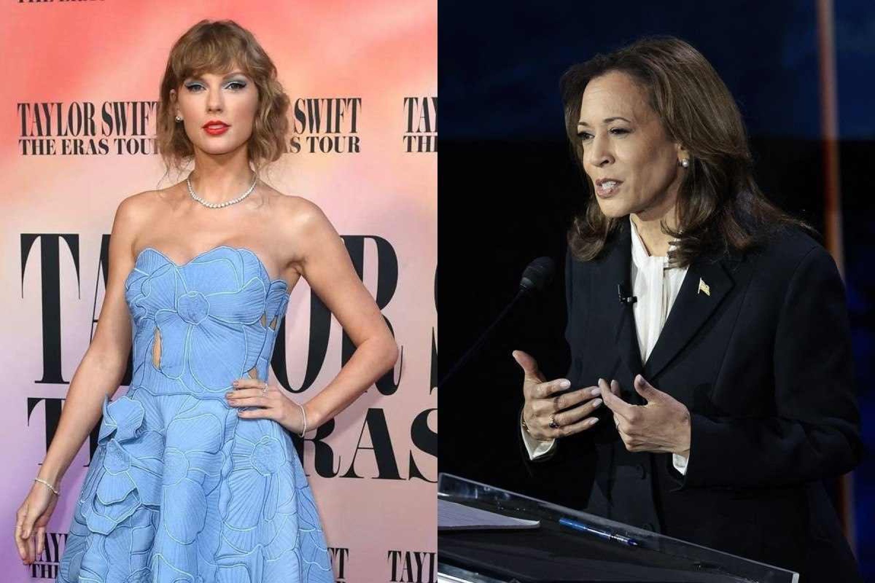 Taylor Swift declara voto em Kamala Harris após debate presidencial nos EUA