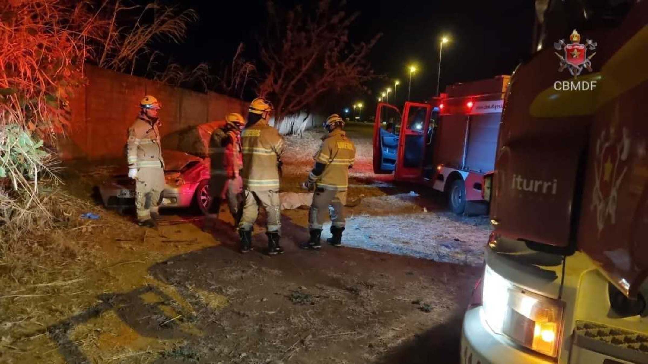 Morre uma pessoa em acidente na DF- 180 de Ceilândia 