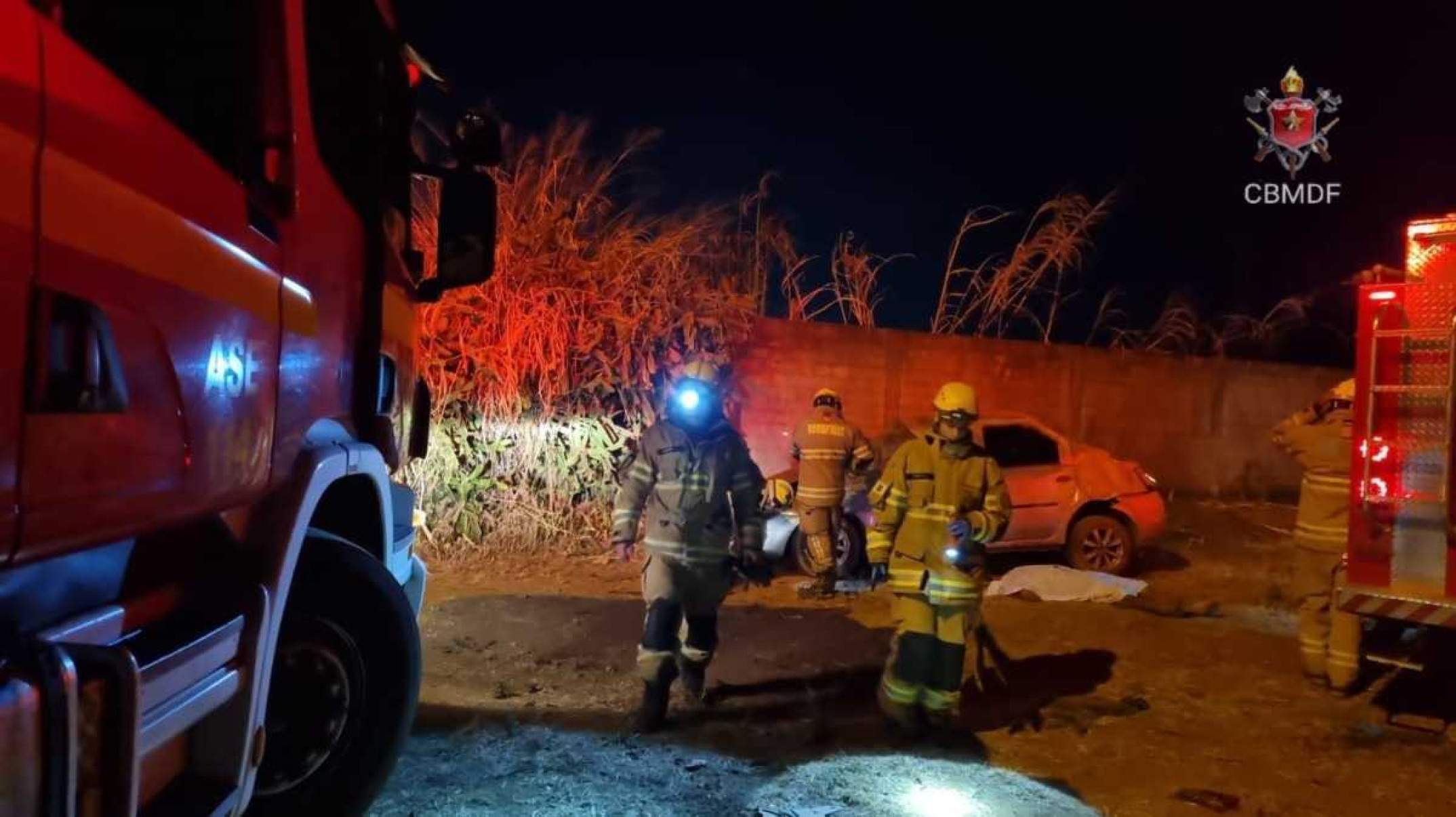 Morre uma pessoa em acidente na DF- 180 de Ceilândia 