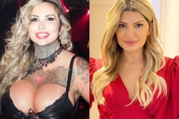 Sabrina Boing Boing e Antonia Fontenelle  -  (crédito: Redes Sociais )