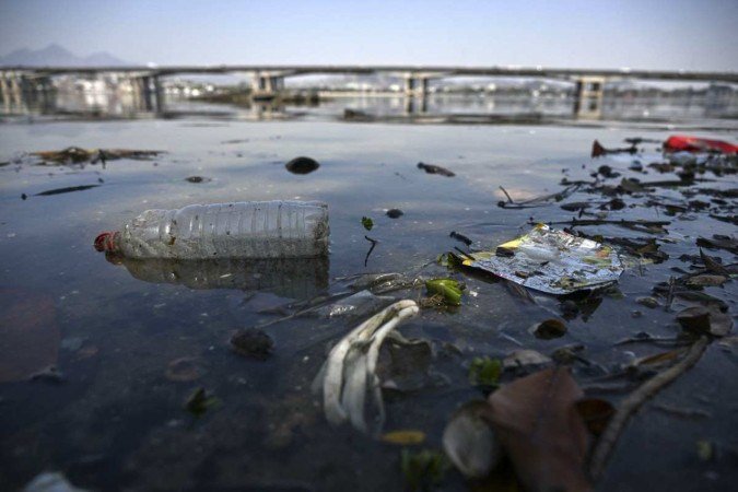 Apenas 9% do plástico produzido no mundo é reciclado - (crédito: AFP) Apenas 9% do plástico produzido no mundo é reciclado - (crédito: AFP)