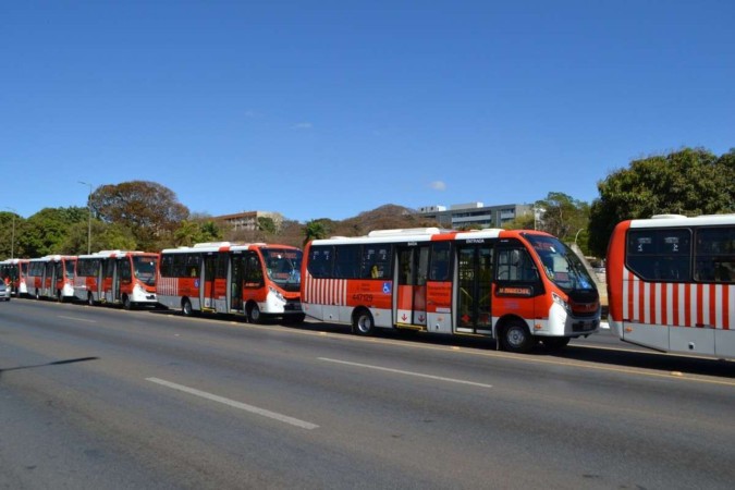 "Zebrinhas" atenderão passageiras das regiões de Águas Claras e Arniqueiras -  (crédito: Divulgação: Semob-DF)