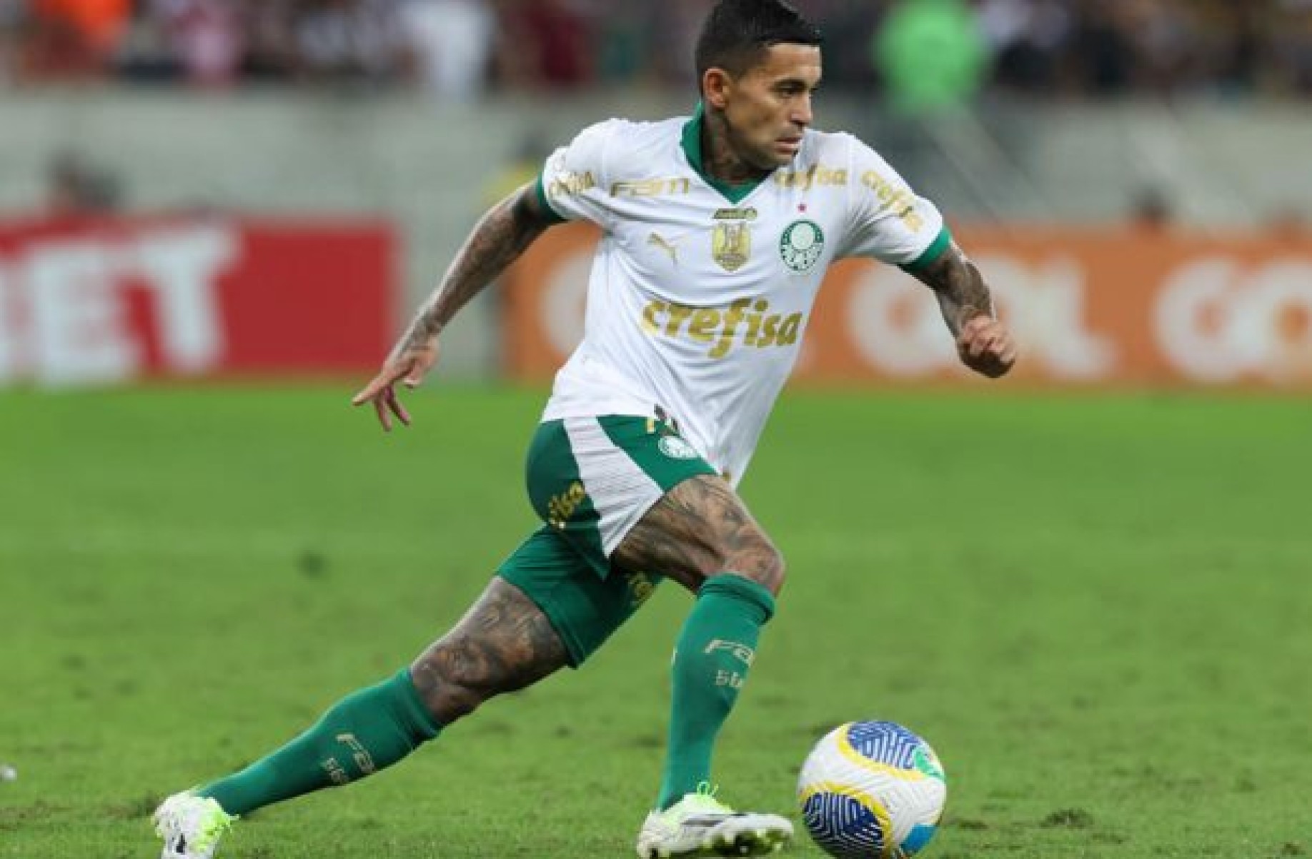 Dudu se tornou jogador símbolo da nova era do Palmeiras com a sua chegada em 2015 -  (crédito: Foto: Cesar Greco/Palmeiras)