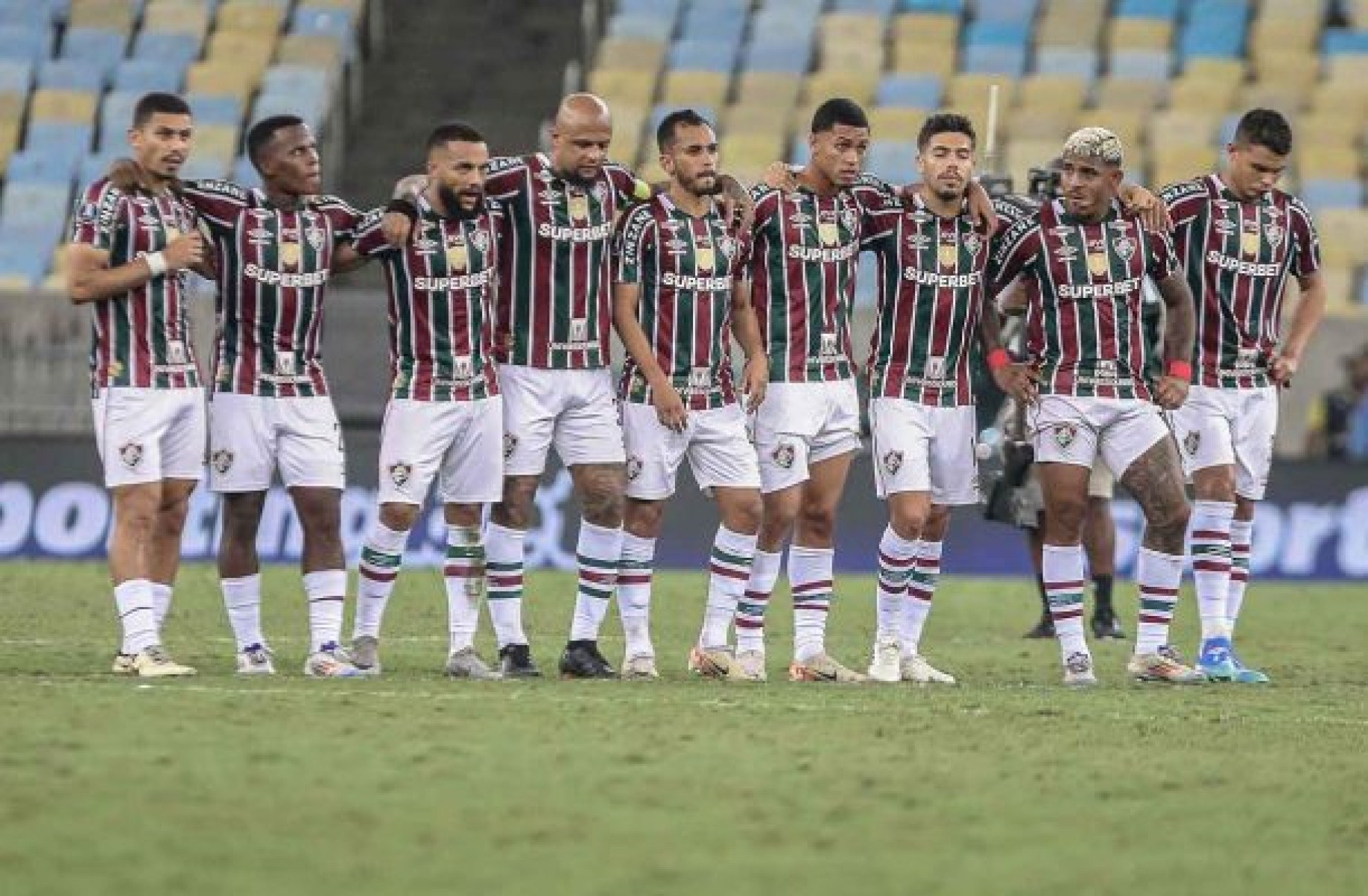 Você sabe quem, do atual elenco, é o jogador com mais partidas pelo Fluminense? -  (crédito: Foto: MARCELO GONÇALVES / FLUMINENSE FC)