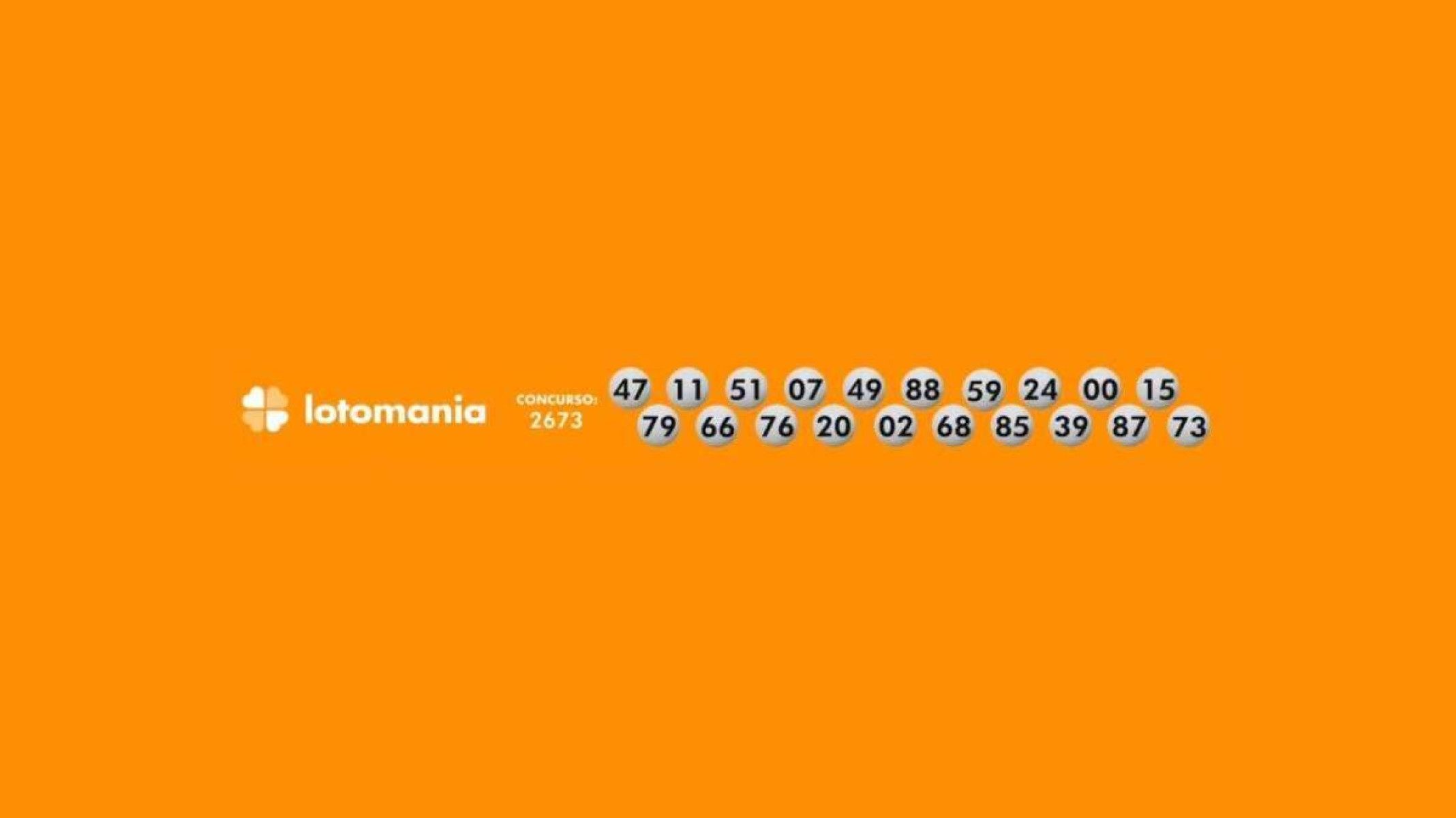 LOTOMANIA | 13 DE SETEMBRO DE 2024