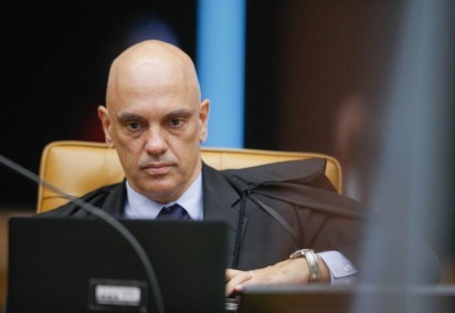 Moares considerou 'gravíssimas' as informações obtidas por meio das investigações da Polícia Federal -  (crédito: Fellipe Sampaio /SCO/STF)