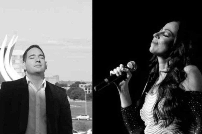 Eliza Borges e Paulo Marquine se apresentam no CTJ Hall -  (crédito: Divulgação)