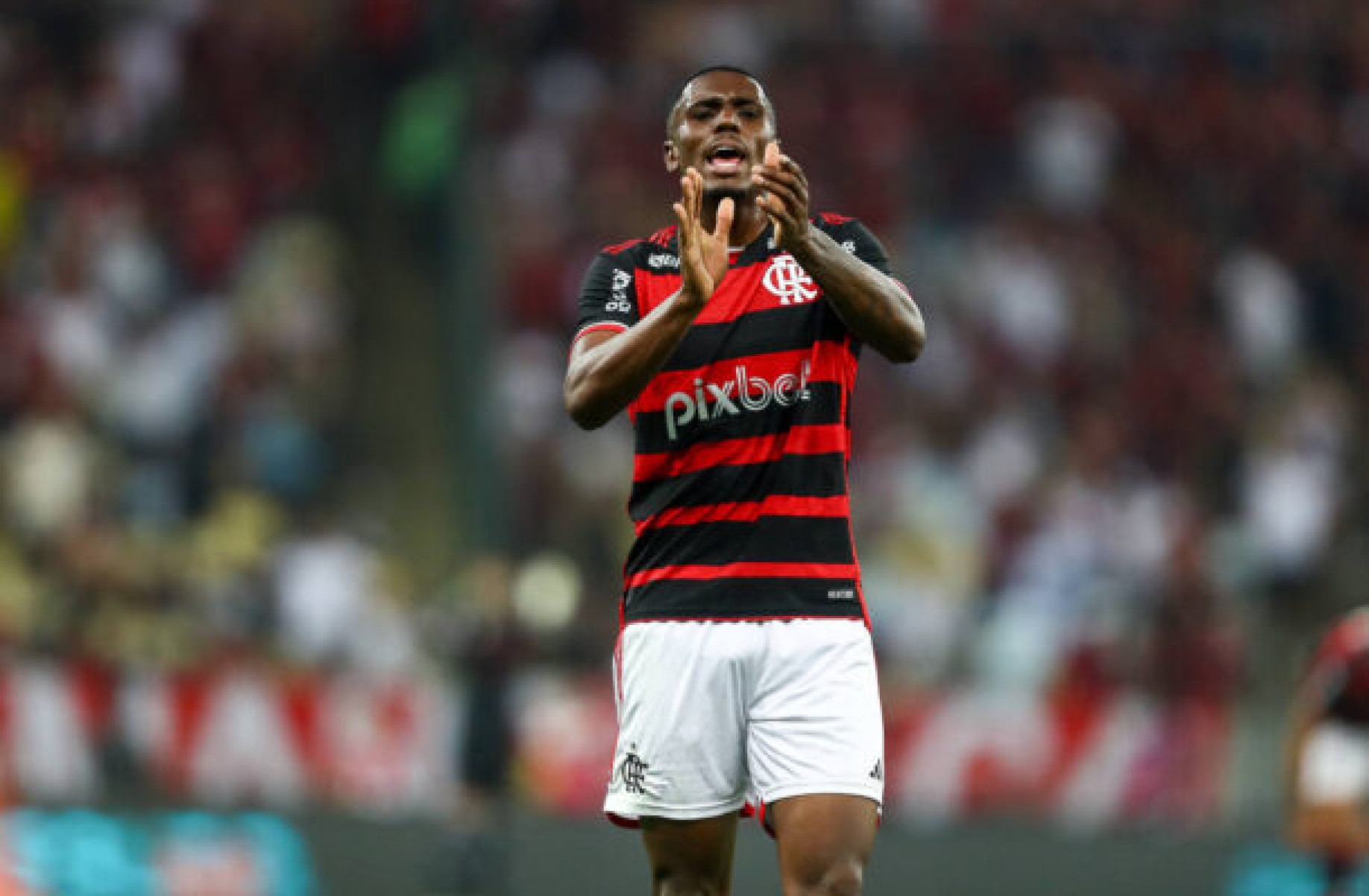 Everttton Araújo contra o Bahia -  (crédito: Foto: Gilvan de Souza/CRF)