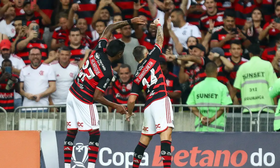 Arrascaeta decide e Flamengo avança para semifinal da Copa do Brasil -  (crédito: EBC)