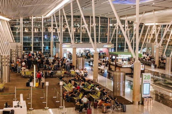 O aeroporto de Brasília (DF) -  (crédito:  Divulgação)