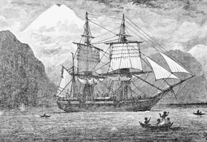 O dia 15 de setembro marca a chegada de Charles Darwin ao arquipélago de Galápagos, no Equador. Na época ele era um jovem e estava a bordo do HMS Beagle, comandado pelo capitão Robert FitzRoy. -  (crédito: Domínio público )