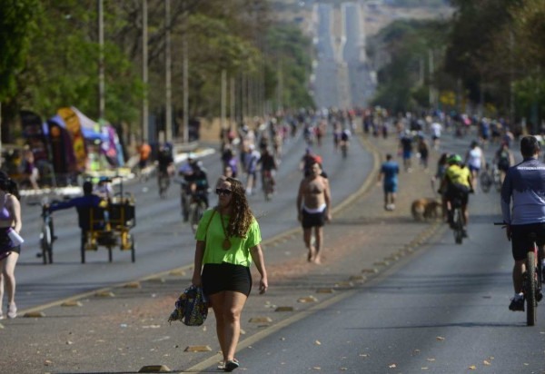 Enquanto as regras não são definidas, a fiscalização no local fica sob responsabilidade do DER. -  (crédito:  Marcelo Ferreira/CB/D.A Press)