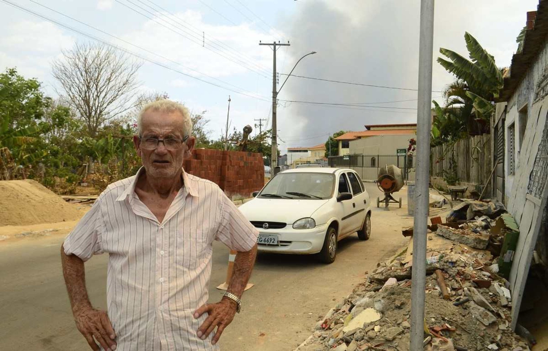 Emílio mora em Brasília há 28 anos: 