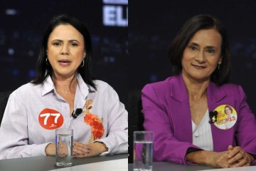 As candidatas a prefeita de Valparaíso de Goiás abriram a segunda semana de sabatinas -  (crédito: Minervino Júnior/CB/D.A Press)