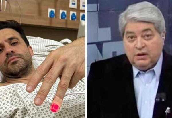 Marçal está internado no Hospital Sírio Libanês após ser atingido por uma cadeirada jogada por Datena durante um debate  -  (crédito: Instagram Marçal/Datena)