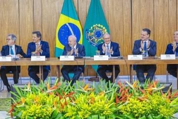 Solenidade nesta terça-feira no Palácio do Planalto -  (crédito:  Ricardo Stuckert / PR)