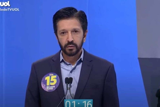 Segundo dados do Tribunal Superior Eleitoral (TSE), a campanha do candidato à reeleição já arrecadou mais de R$ 42,2 milhões -  (crédito:  Reprodução/Rede TV)