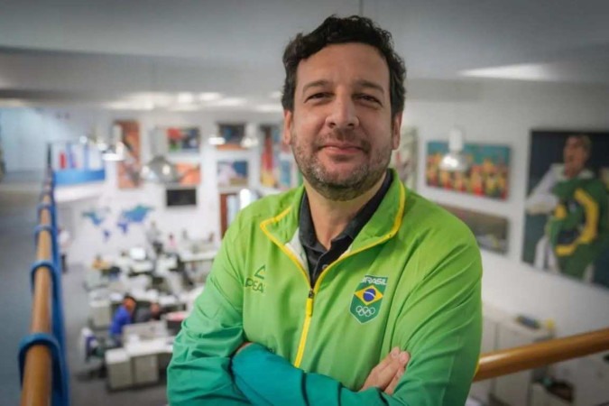 Gustavo Herbetta colaborou para a captação dos 21 patrocínios no ciclo para os Jogos de Paris-2024 -  (crédito: Rafael Bello/COB)